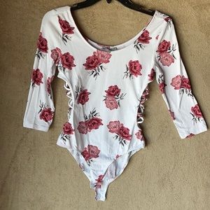 S Floral Body Suit